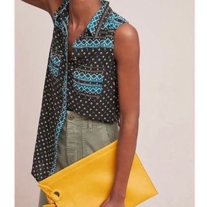 Anthropologie Akemi + Kin Ira Printed Tunic size XS